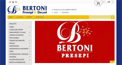 Desktop Screenshot of bertonipresepi.it